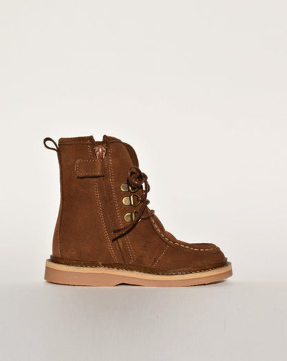Du Loua Moc Boot Châtaigne Suede